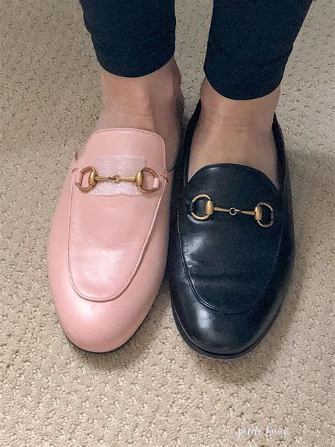 gucci mule vs loafer|gucci loafers with fur.